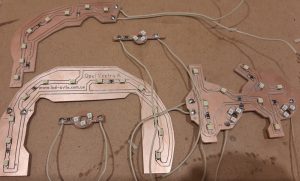 Плата подсветки приборной панели Opel Vectra A (Astra F)